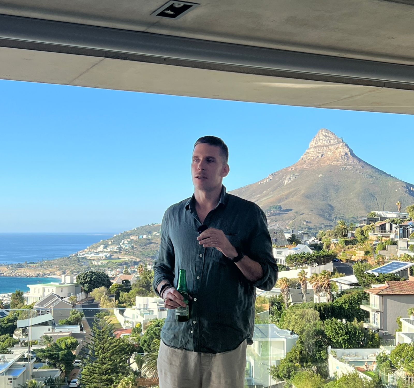 Phil speaking in Cape Town